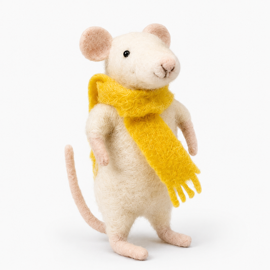 Sunny de muis - naaldvilt starterkit voor beginners