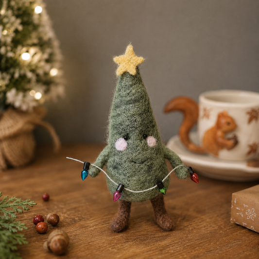 Chris de kerstboom — Naaldviltpakket - Level beginner