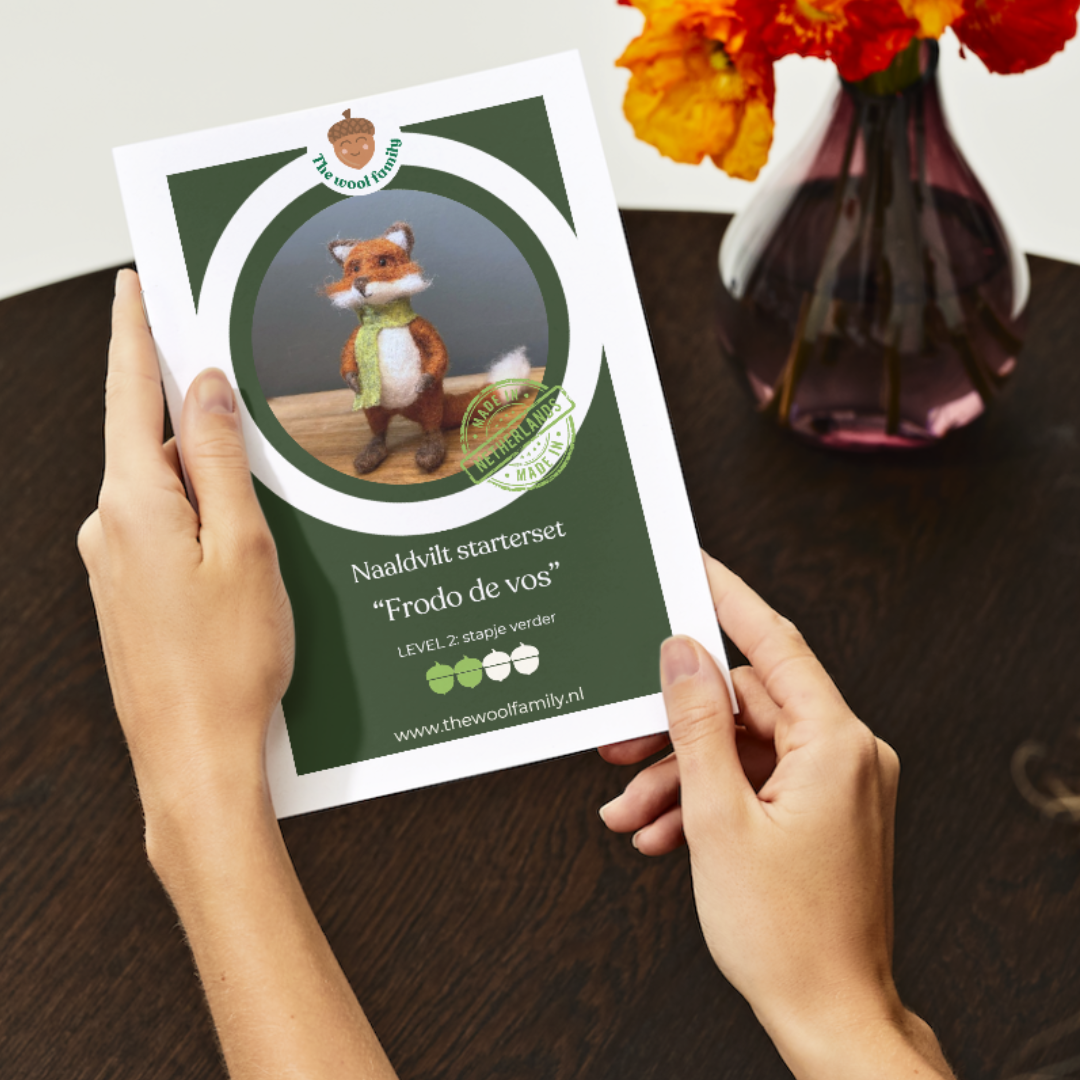Frodo de vos – DIY Naaldviltpakket