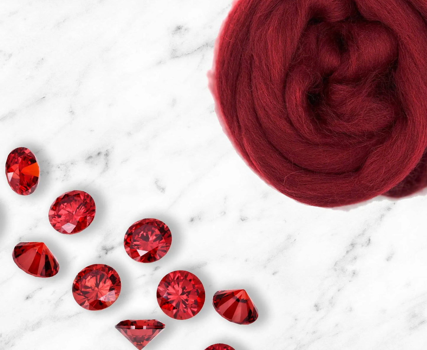 ruby red merino