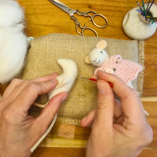 Workshop Naaldvilten – Sunny de muis – 29 juni 2025