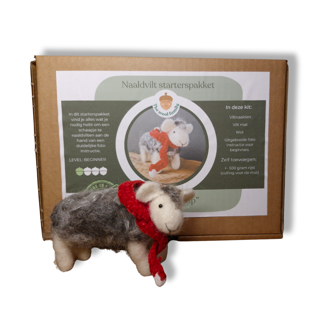 Naaldvilten Starterset – Winter Schaap (Limited)