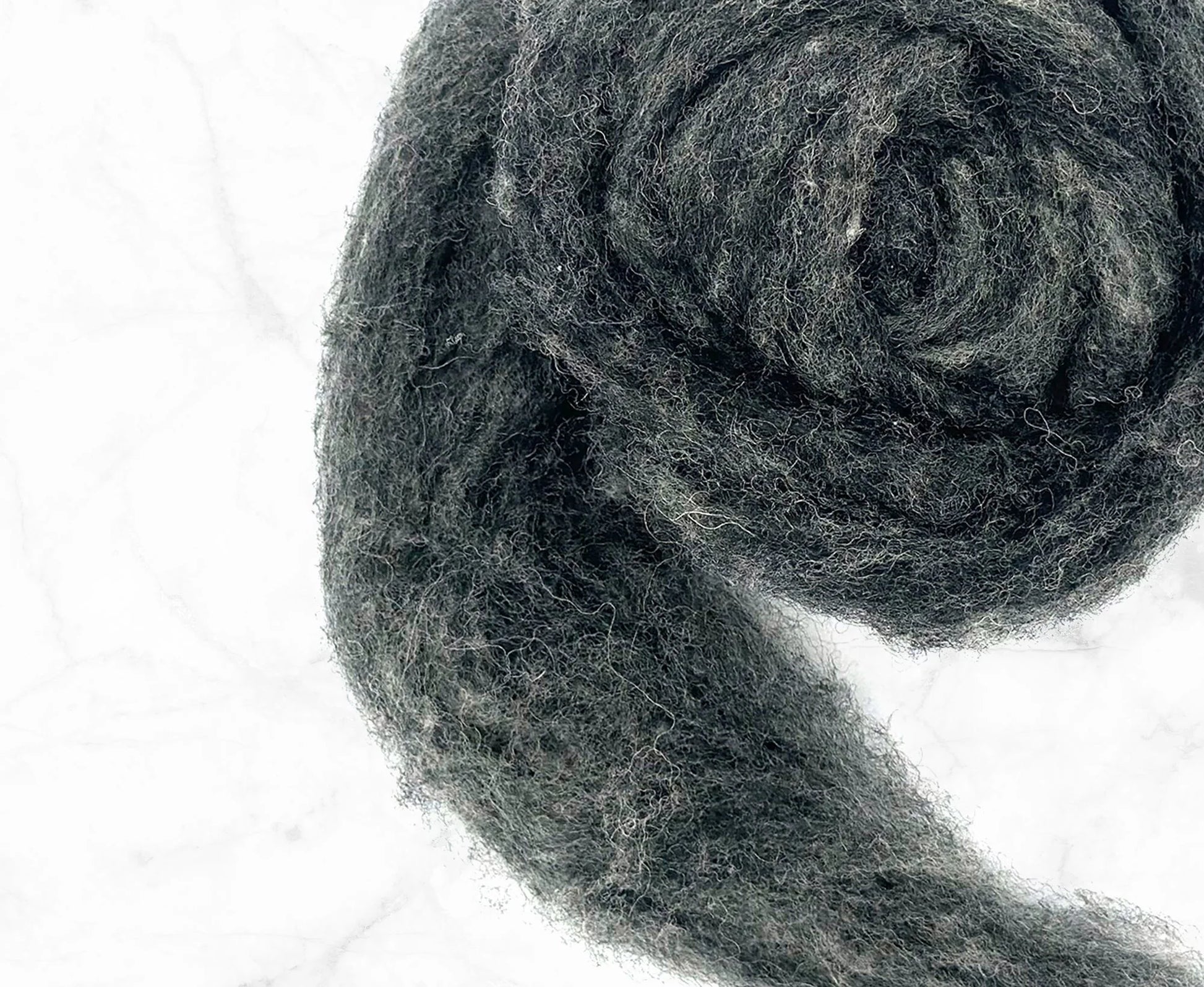 GREY core wool 