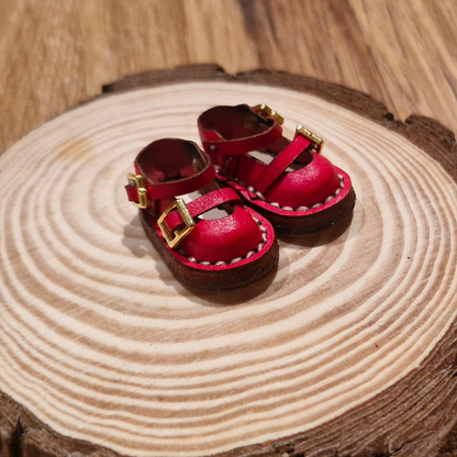 Miniatuur rode schoentjes 