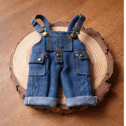 Miniatuur Tuinbroek - overall blauw