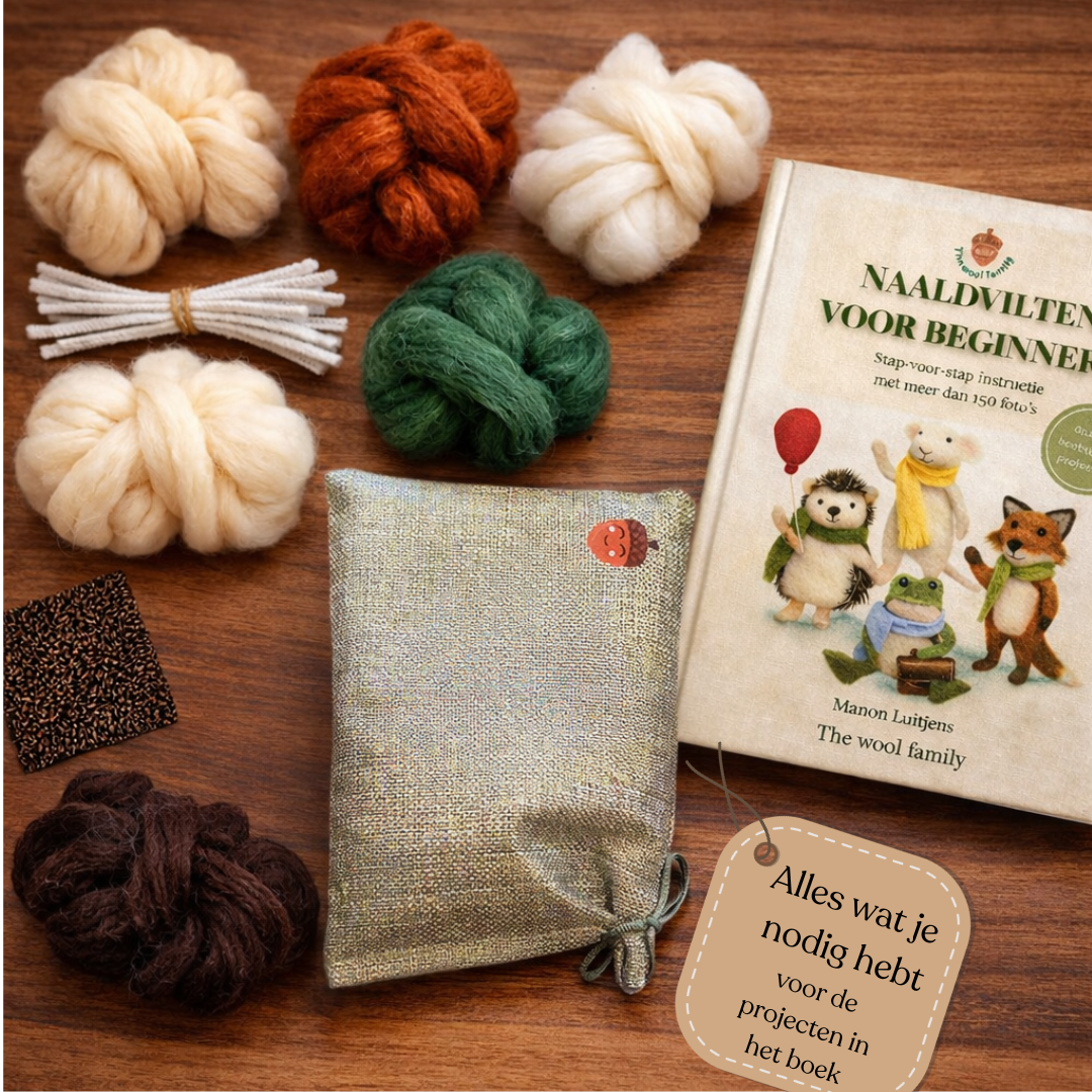 Naaldvilten voor beginners – boek + materialenpakket