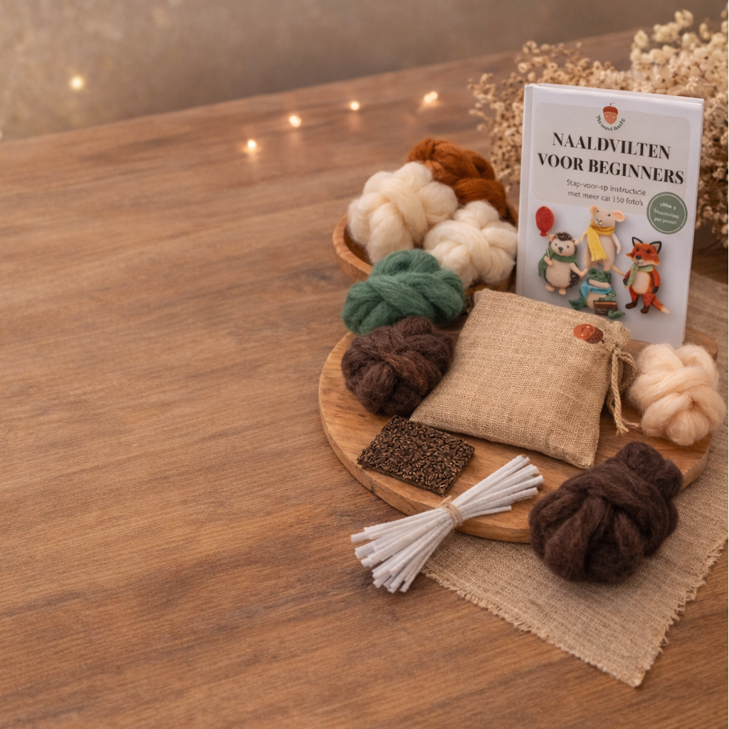 Meecaa DIY Naaldviltenset voor beginners Meecaa DIY Naaldviltenset voor beginners