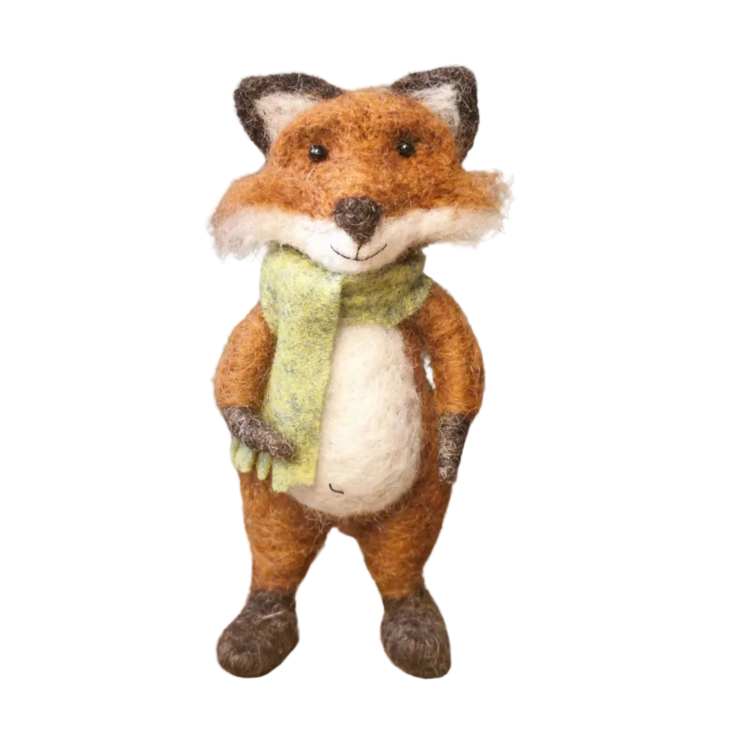 needle felt fox