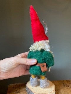 gnome back side needle felt