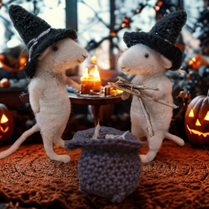 Haakpatroon voor heksenhoed