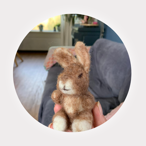 needle felt bunny beginner1