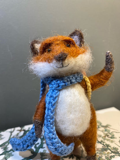 needle felt fox