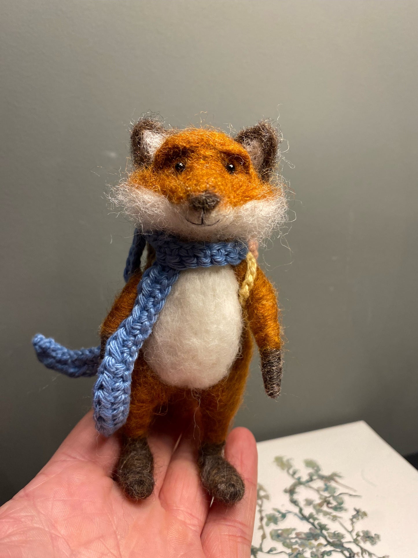 needle felt fox