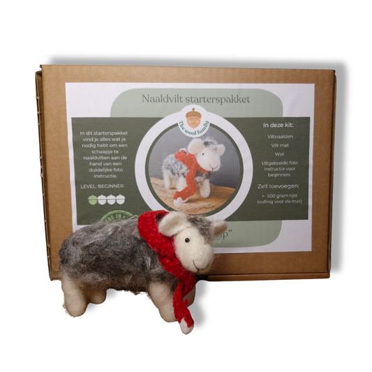 Naaldvilten Starterset – Winter Schaap (Limited)
